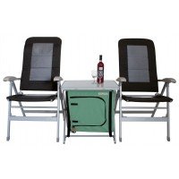 Rieux Campingkast QS Systeem 4201 Seagreen Black 043010023 3 afbeelding