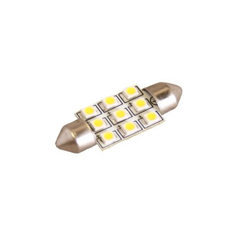 Buislamp S8.5 LED 12V 9 SMD3528 afbeelding