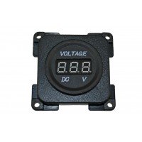 Voltmeter 10-30V Kontaktdoos afbeelding