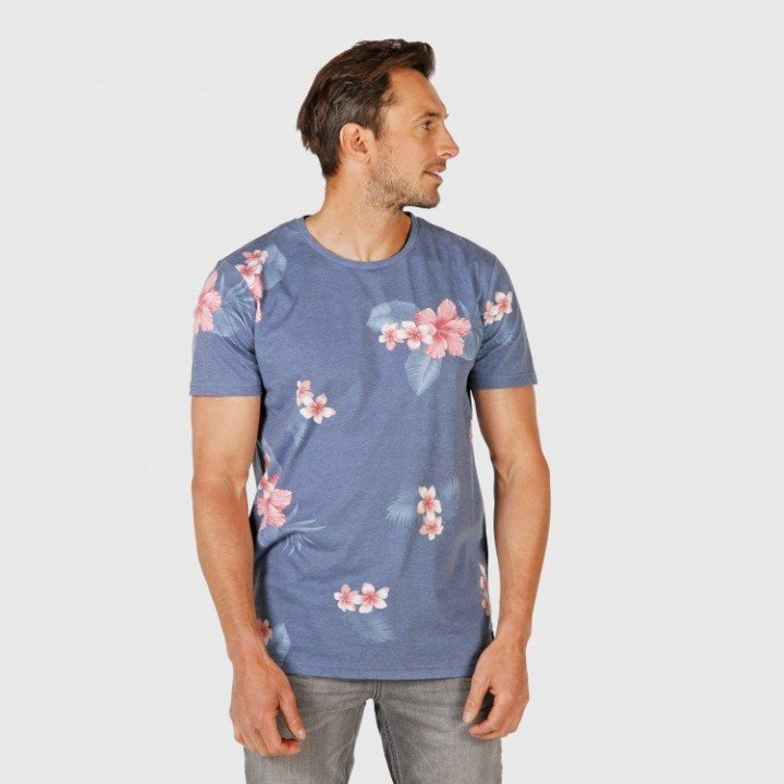 Jason Flower AO Mens T-shirt afbeelding