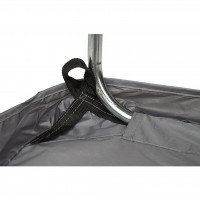 Bo-Camp - Raamluifel - 180x75 cm - Grijs afbeelding