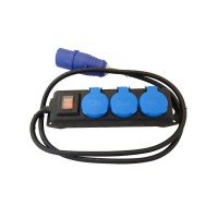 CEE Stekkerdoos 3 voudig 1.5 mtr 016000097 afbeelding