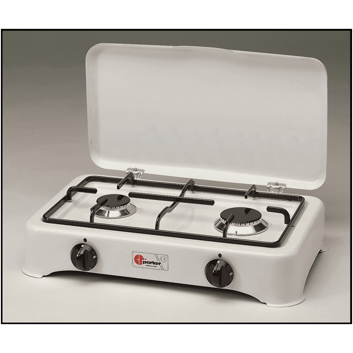 parker 2 pits camping kooktoestel met deksel afbeelding