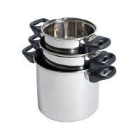 BC Pannenset Elan 3 Plus 3-dlg rvs afbeelding