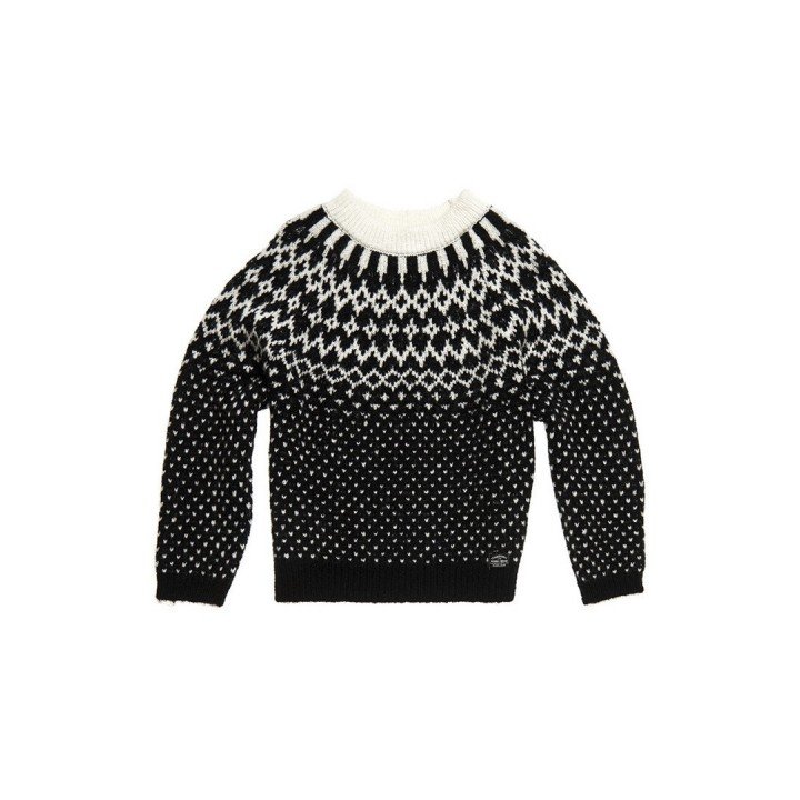 Chunky Jacquard Crew afbeelding