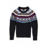 Montana Jacquard Crew afbeelding