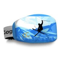 Goggle Cover Blue Mountain afbeelding