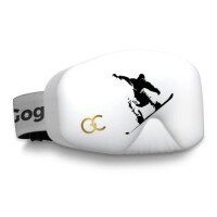 Goggle Cover Boarder On White afbeelding