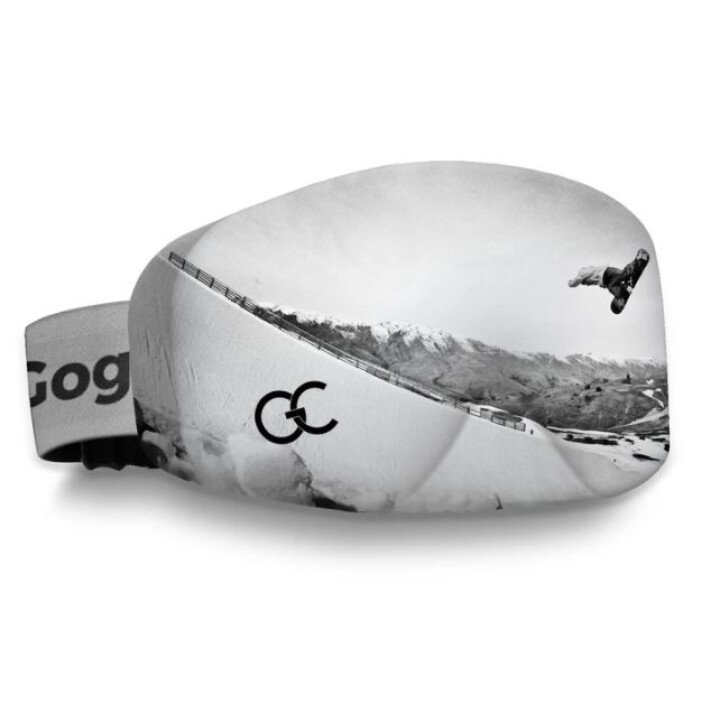 Goggle Cover Grey Scene Snowboar afbeelding