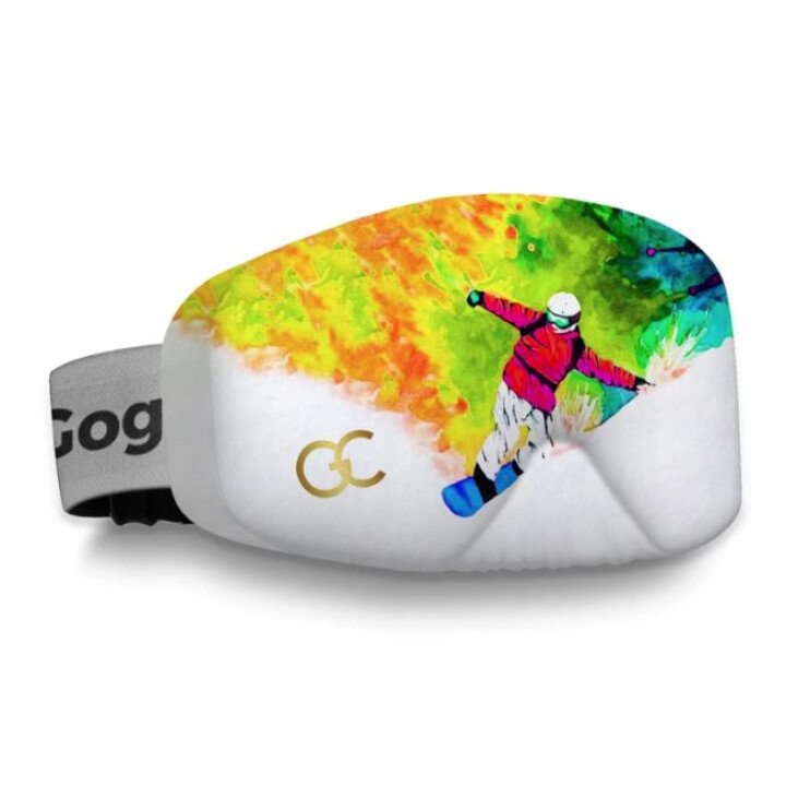 Goggle Cover Water Colour Snowbo afbeelding