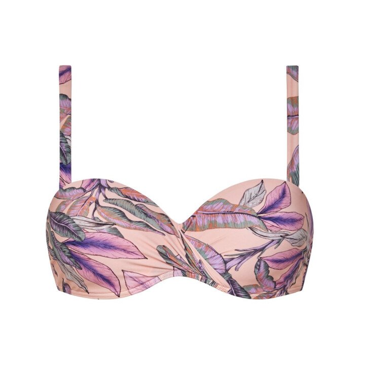Multiway Bikinitop Tropical Blus afbeelding