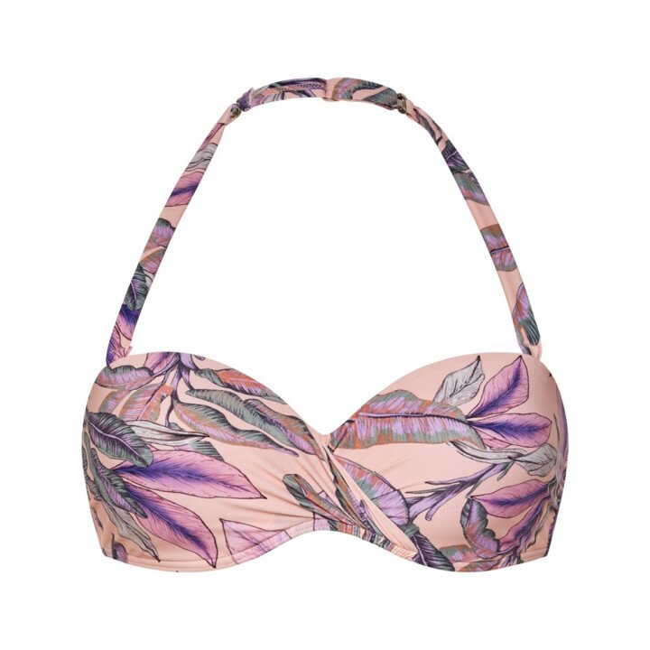 Multiway Bikinitop Tropical Blus afbeelding