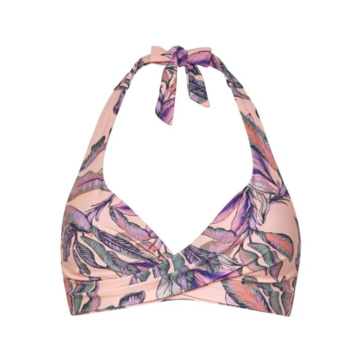 Bikinitop Mesh Voering Tropical afbeelding