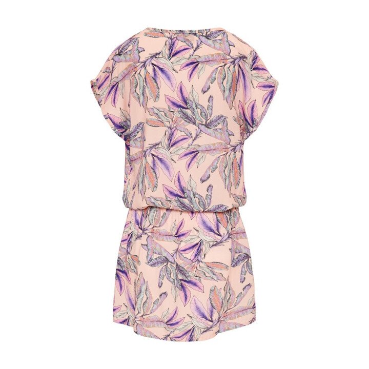 Korte Tuniek V-Hals Tropical afbeelding