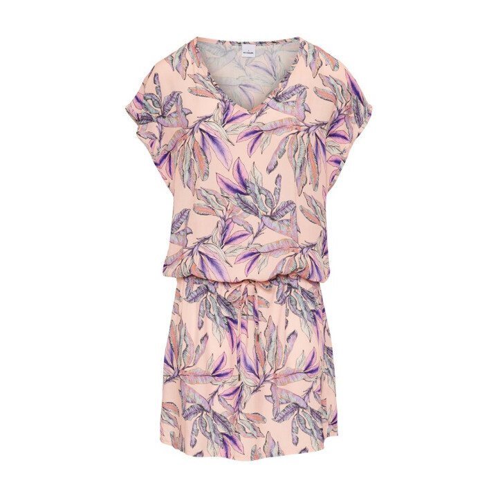 Korte Tuniek V-Hals Tropical afbeelding