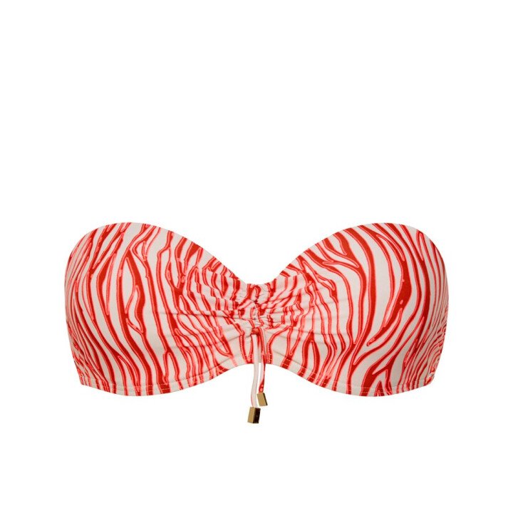 Multiway Bikinitop Neon Zebra afbeelding
