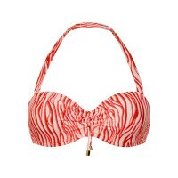 Multiway Bikinitop Neon Zebra afbeelding