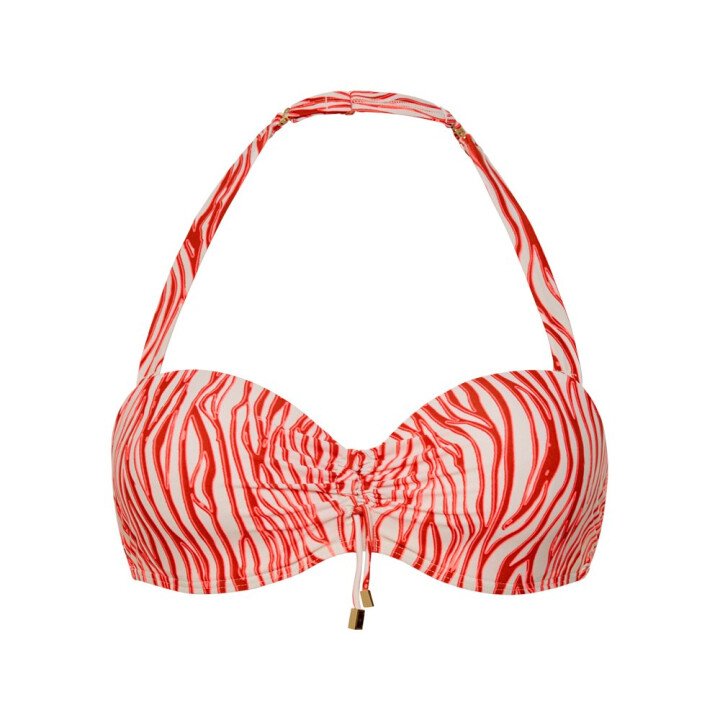 Multiway Bikinitop Neon Zebra afbeelding