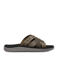 Voya Slide Leather Slippers Men afbeelding