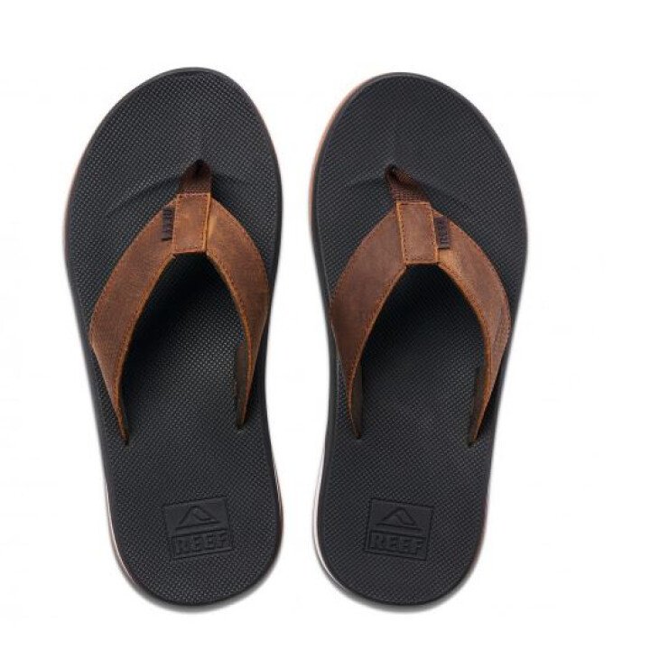 Leather Fanning Low Slippers afbeelding