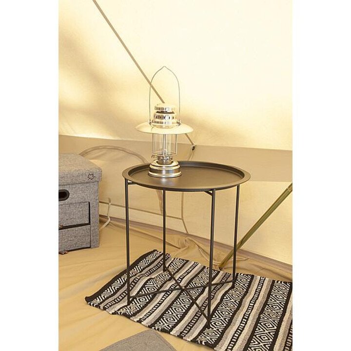 Bo-Camp - Urban Outdoor - Stormlantaarn - Loxford - RVS afbeelding