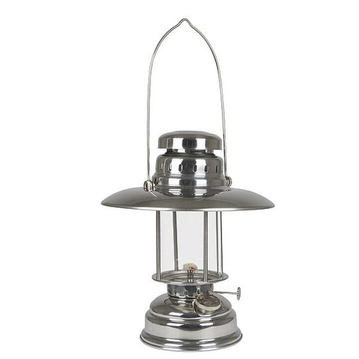 Bo-Camp - Urban Outdoor - Stormlantaarn - Loxford - RVS afbeelding