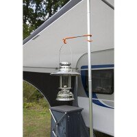 Bo-Camp - Urban Outdoor - Stormlantaarn - Loxford - RVS afbeelding