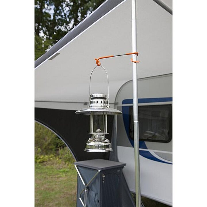 Bo-Camp - Urban Outdoor - Stormlantaarn - Loxford - RVS afbeelding