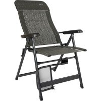 bardani domenica plus campingstoel urban grey verstelbare stand tafel omlaag afbeelding