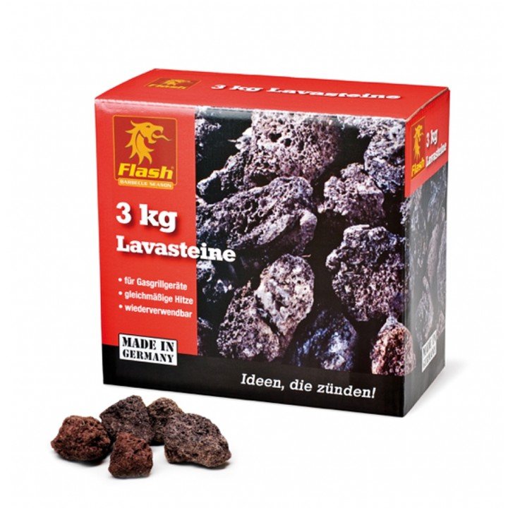 Bbq lavastenen 3kg afbeelding