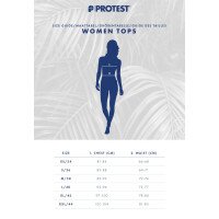 SizeChart Women Tops afbeelding