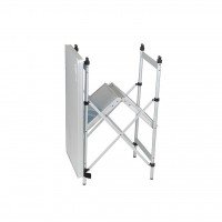 Kooktafel Compact Alu 72x40x78cm afbeelding