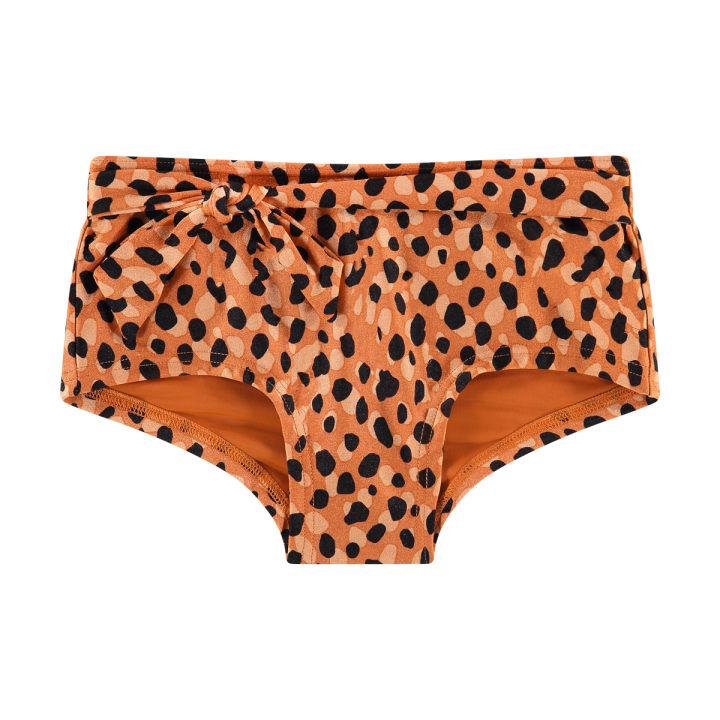 Meisjes Bikinishort Strik Leopar afbeelding