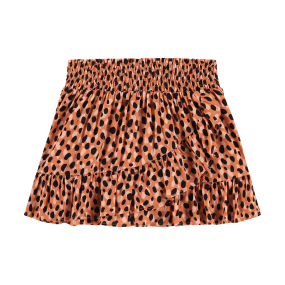 Meisjes Strandrok Ruffle Leopard afbeelding