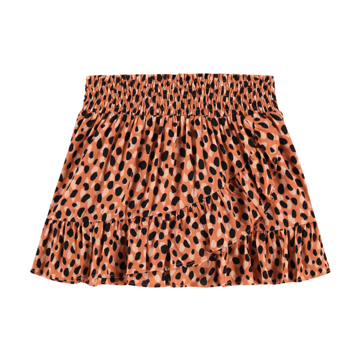 Meisjes Strandrok Ruffle Leopard afbeelding
