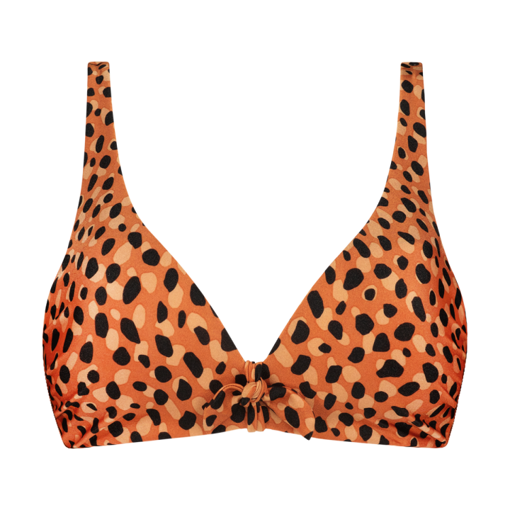 Push Up Bikinitop Leopard afbeelding