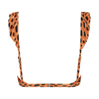 Ruffle Bikinitop Leopard Spots afbeelding