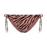Bikini Broek Lage Fit Rose Zebra afbeelding