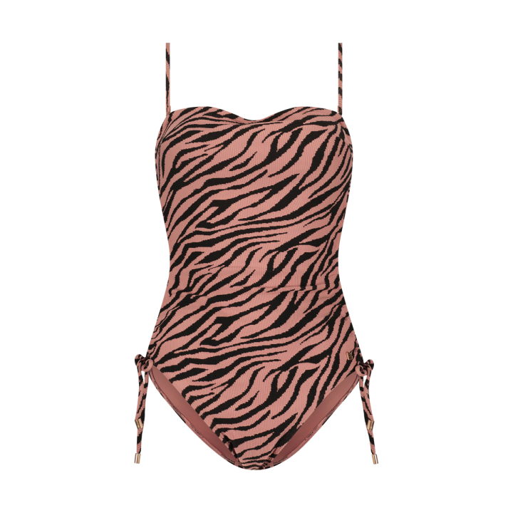 Badpak Soft Cup Rose Zebra afbeelding