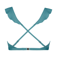 Ruffle Bikinitop Brittany Blue afbeelding