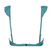 Ruffle Bikinitop Brittany Blue afbeelding