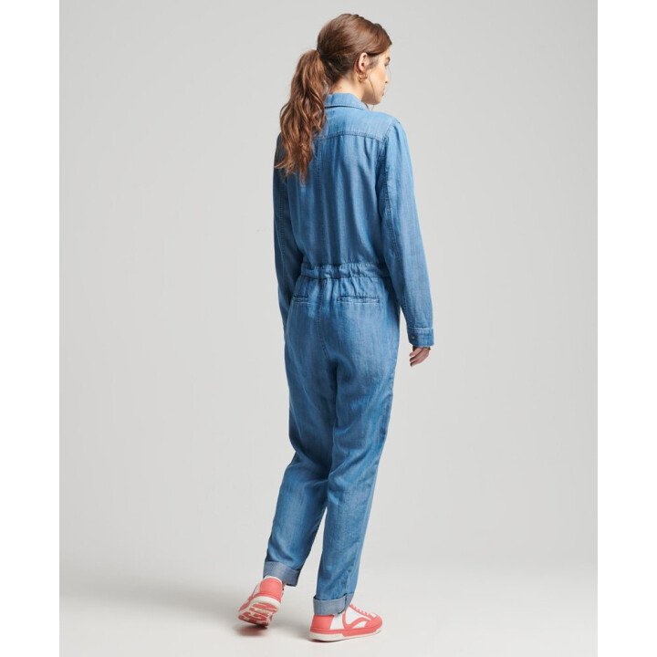 Vintage Woven Boiler Suit afbeelding