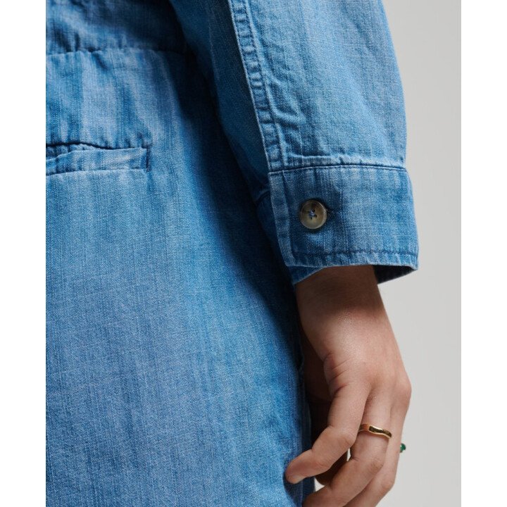 Vintage Woven Boiler Suit afbeelding