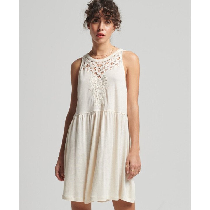 Vintage Lace Racer Dress afbeelding