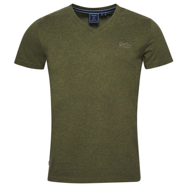 Vintage Logo Emb Vee Tee afbeelding