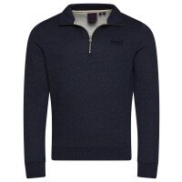 Vintage Logo EMB Zip Henley afbeelding