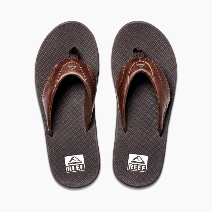 Leather Fanning Lux Slippers afbeelding