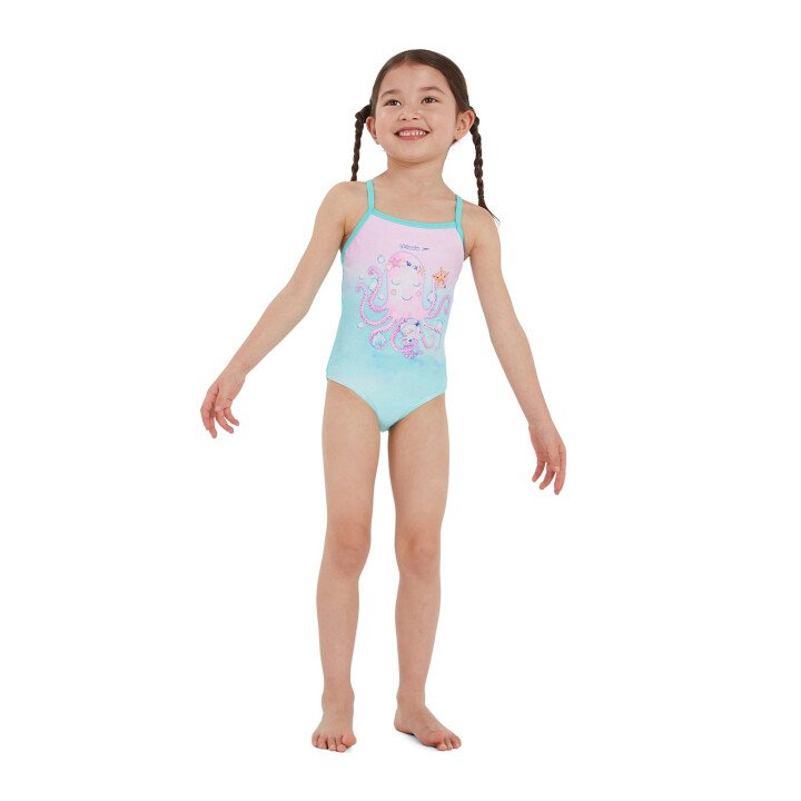 Thinstr Applique Swimsuit Girls afbeelding