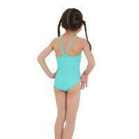 Thinstr Applique Swimsuit Girls afbeelding