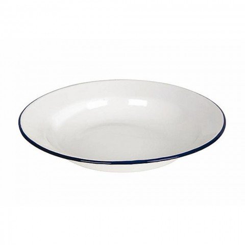 Bord Emaille d.24cm afbeelding